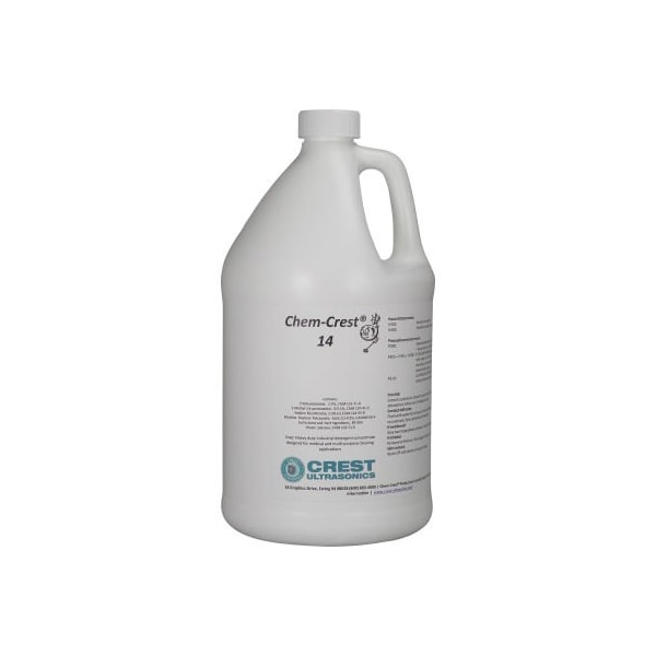 Crest Ultrasonics Chem Crest 14 General Purpose Wash Solution - 4 x 1